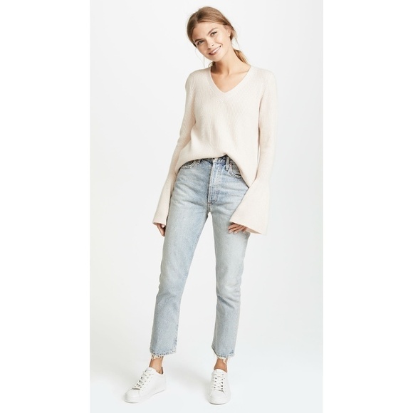 💕REBECCA MINKOFF💕 100% Cashmere Stevie Sweater - Picture 2 of 6